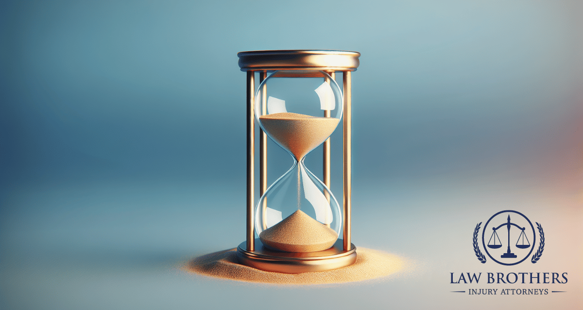 Image of an hourglass symbolizing delays