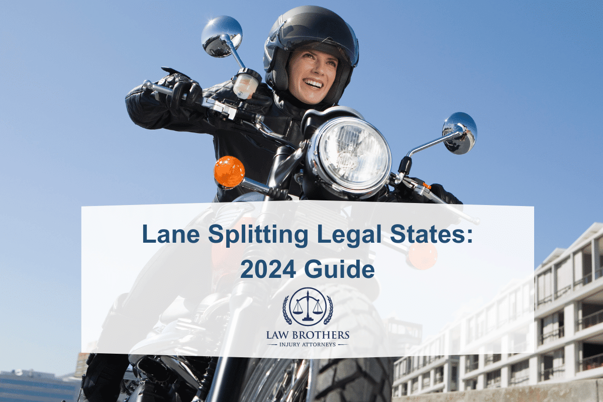 Lane Splitting Legal States: 2024 Guide